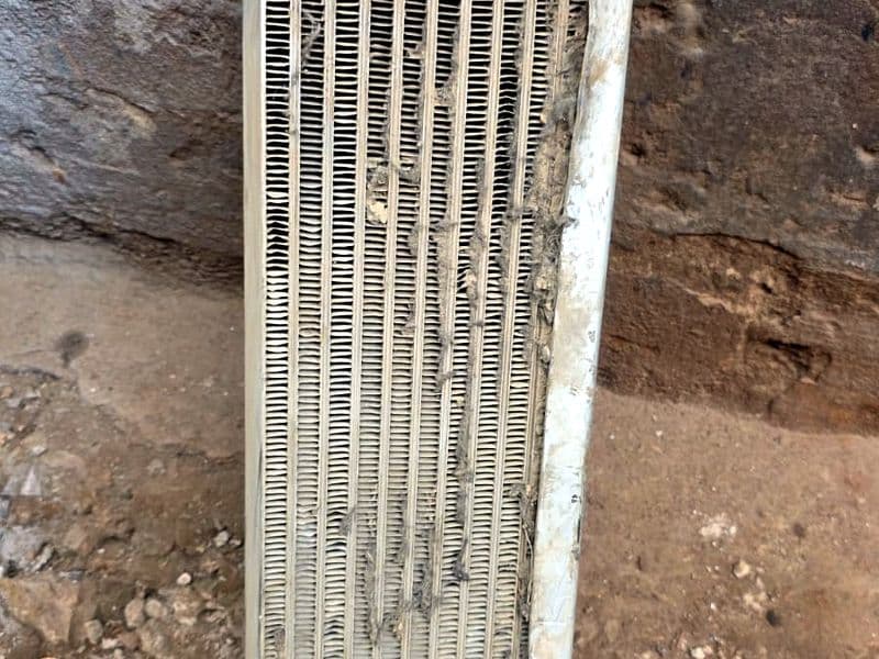 Intercooler repair — Citizen Cooling Solutions workshop