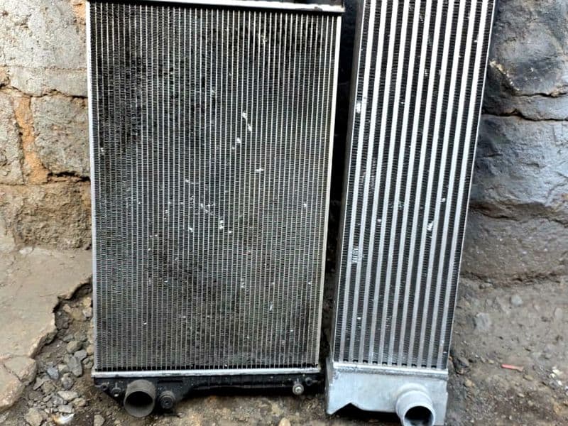 Aluminium radiator core — Citizen Cooling Solutions workshop