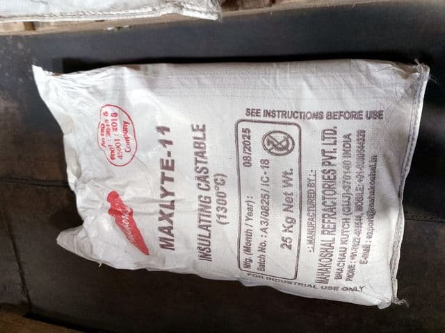 Insulating Castable — Maxlyte 11