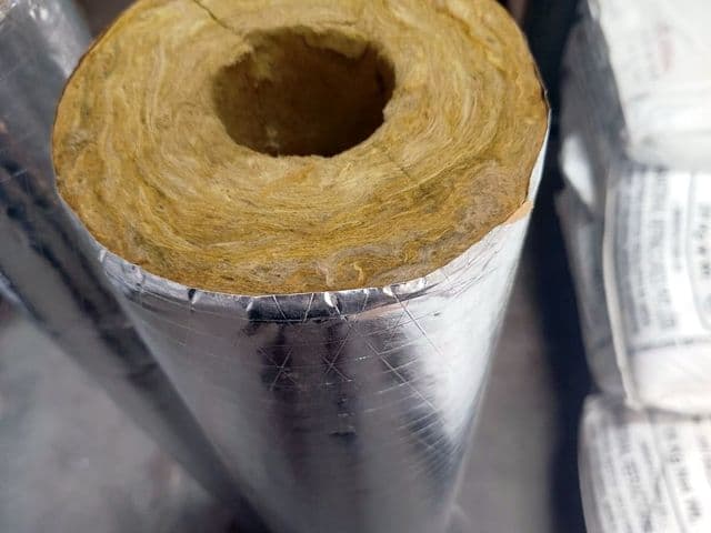 Preformed Rockwool Pipe Sections